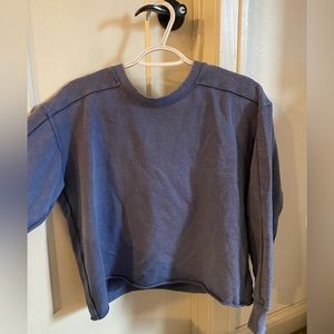 Aerie sweatshirt crewneck in blue